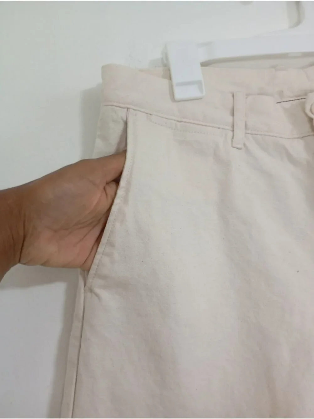 J. Crew Mens 484 Beige 100% Cotton Chino Pants Size S